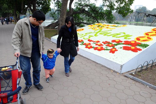 Hanói en vísperas del Tet - ảnh 5